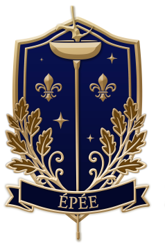 Epee Lapel Pin