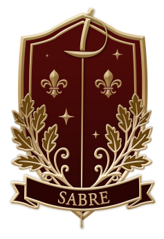 Sabre Lapel Pin