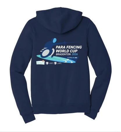 Parafencing Full Zip Logo