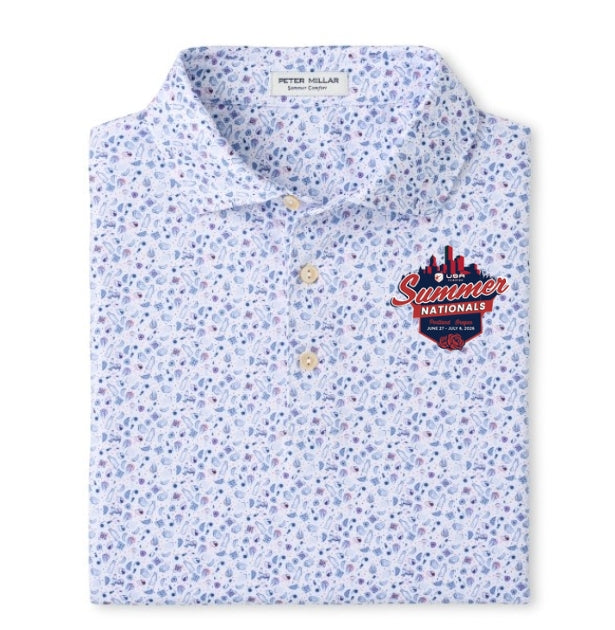 Peter Millar Oyster Roast Performance Polo