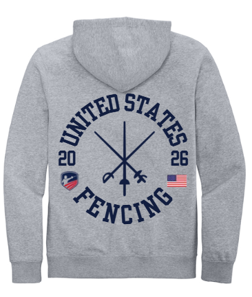 Circle Zip-Up Hoodie