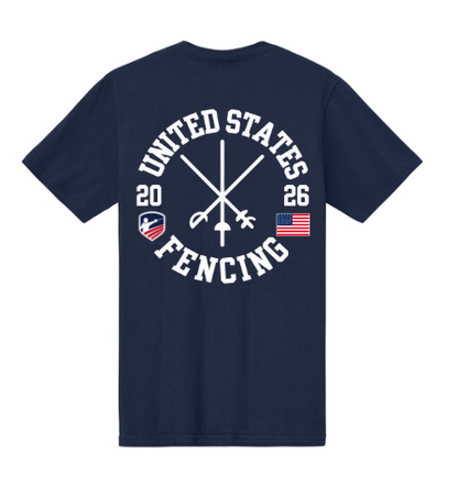 USA Fencing Circle Tee