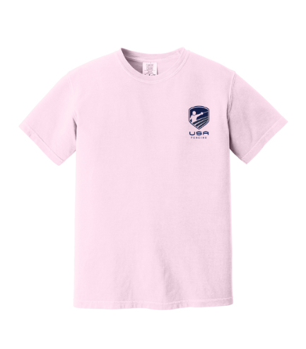 Fencing Postage Stamp Tee