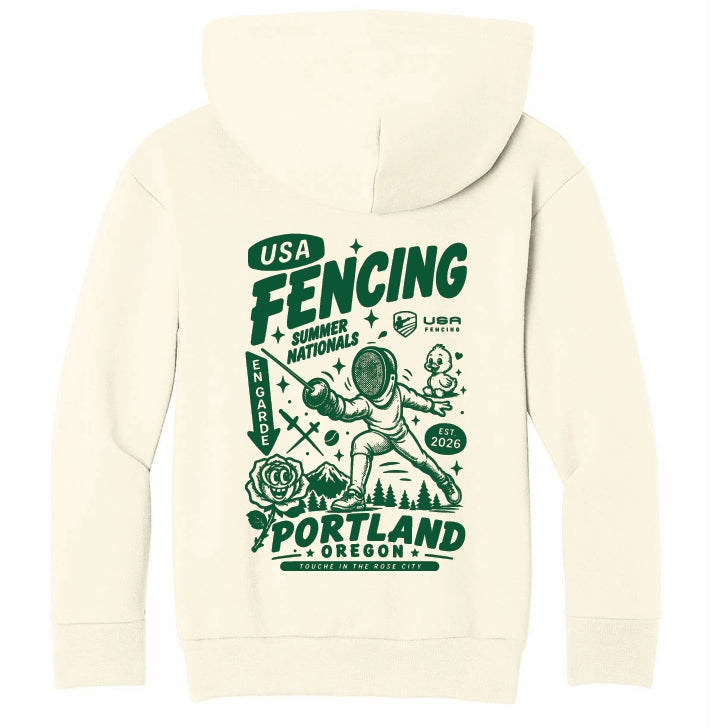 Oregon Cartoon Youth Hoodie