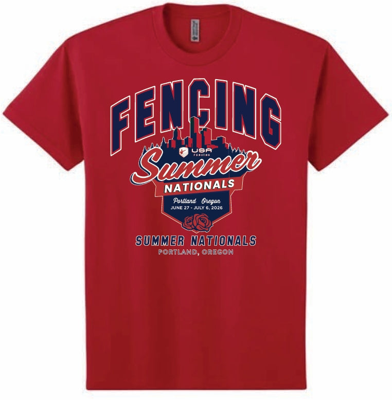 Summer Nationals Arched Event Logo Tee