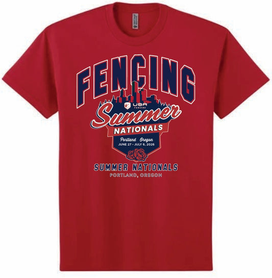 Summer Nationals Event Logo Tee