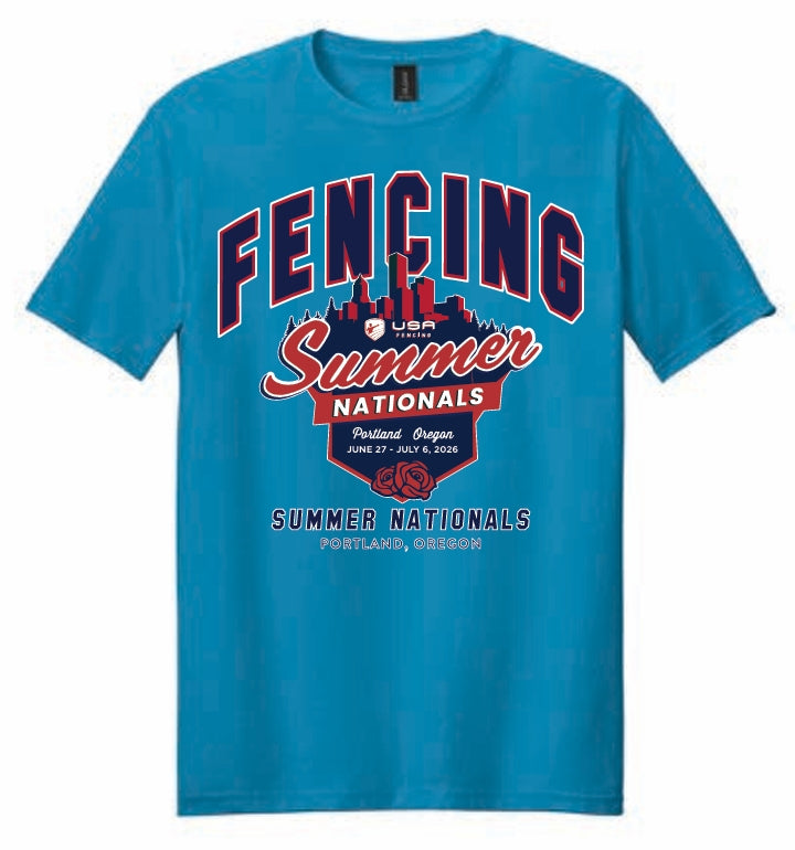 Summer Nationals Arched Event Logo Tee
