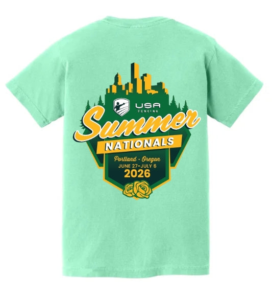 Summer Nationals Event Logo Youth Tee