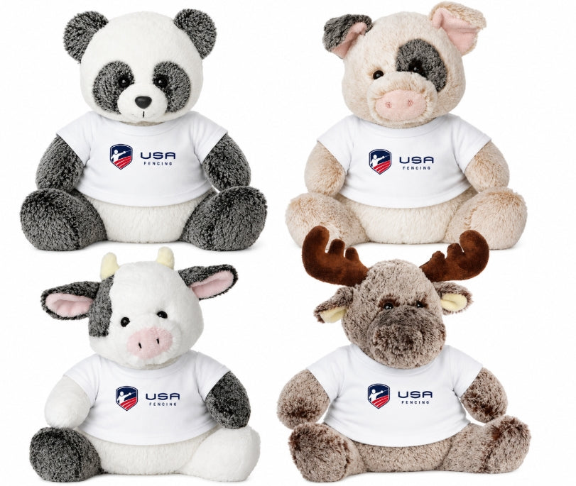 Aurora USA Fencing Plushies