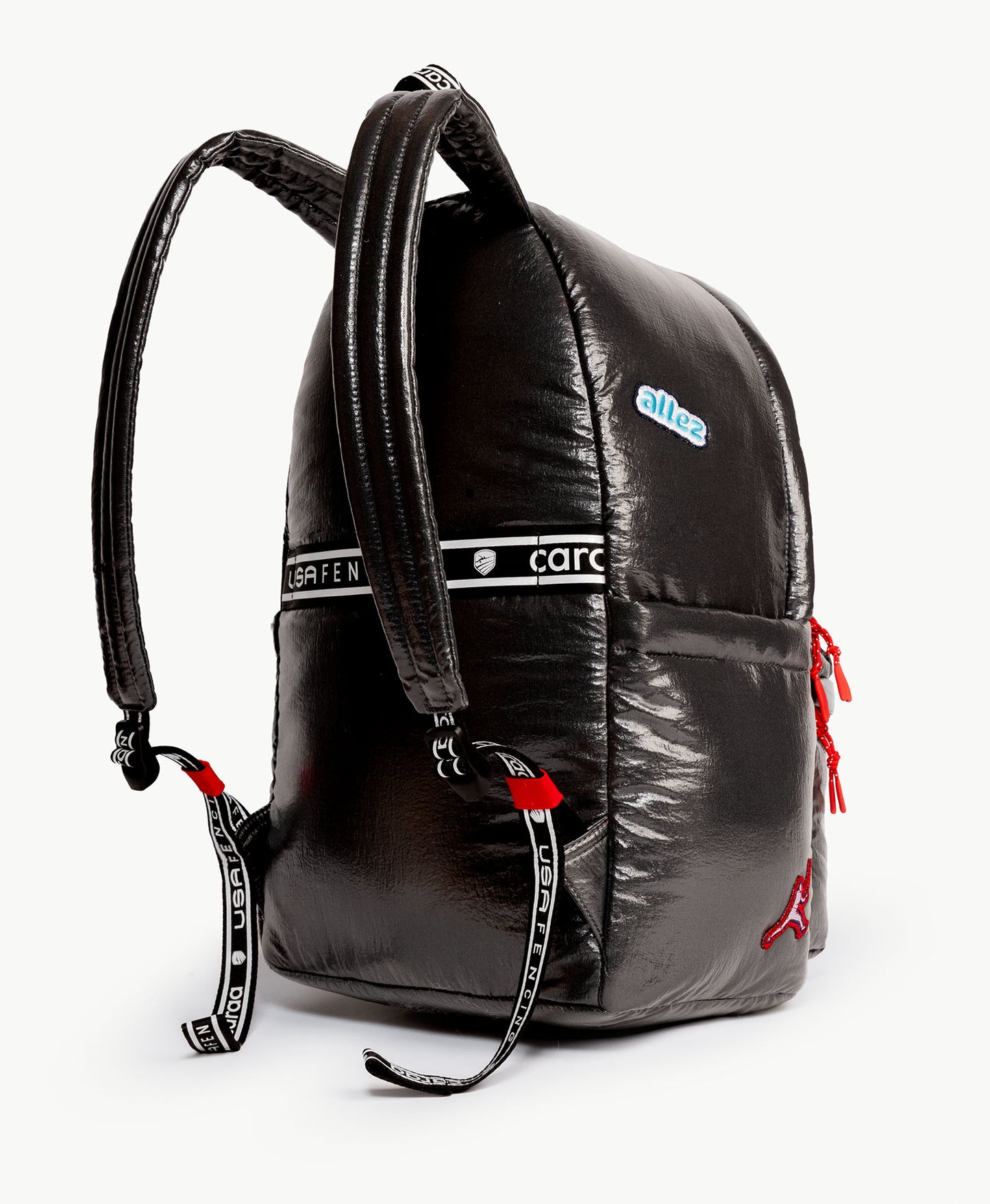 Caraa x USA Fencing Backpack in Steel