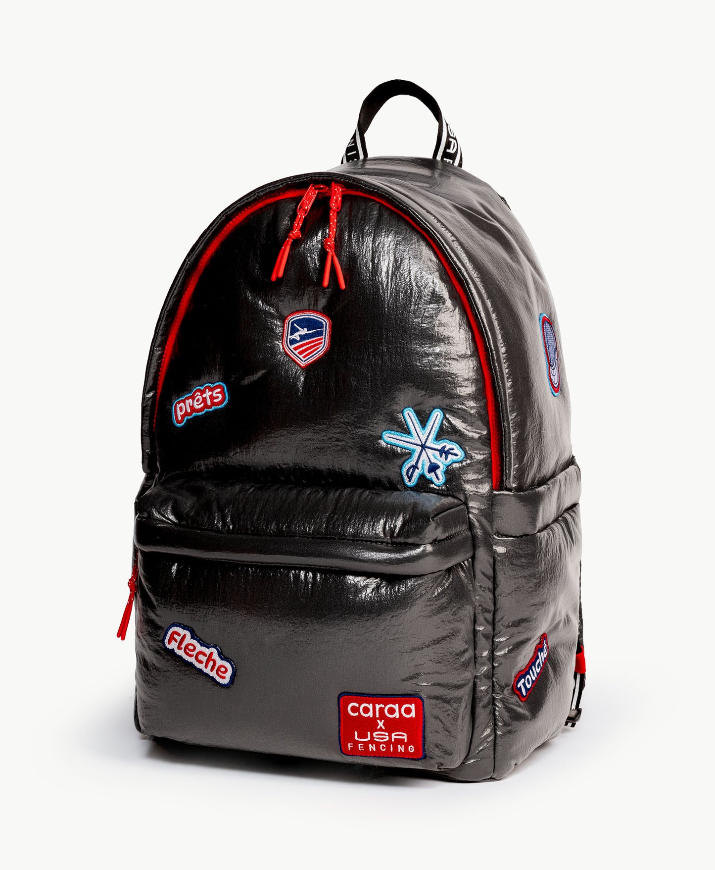 Caraa x USA Fencing Backpack in Steel