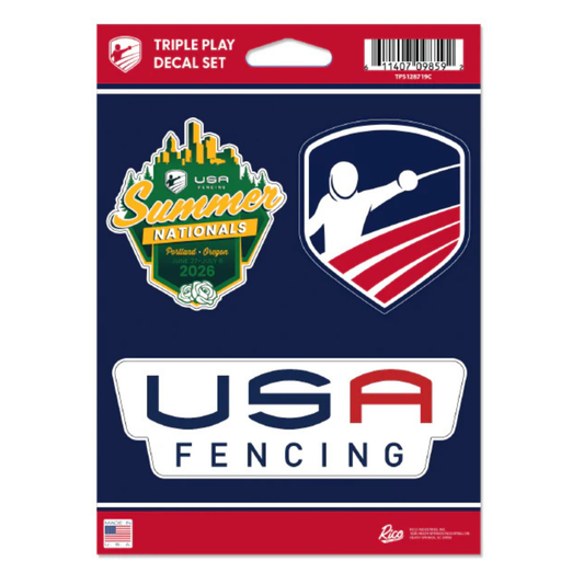 2026 Summer Nationals Sticker Sheet