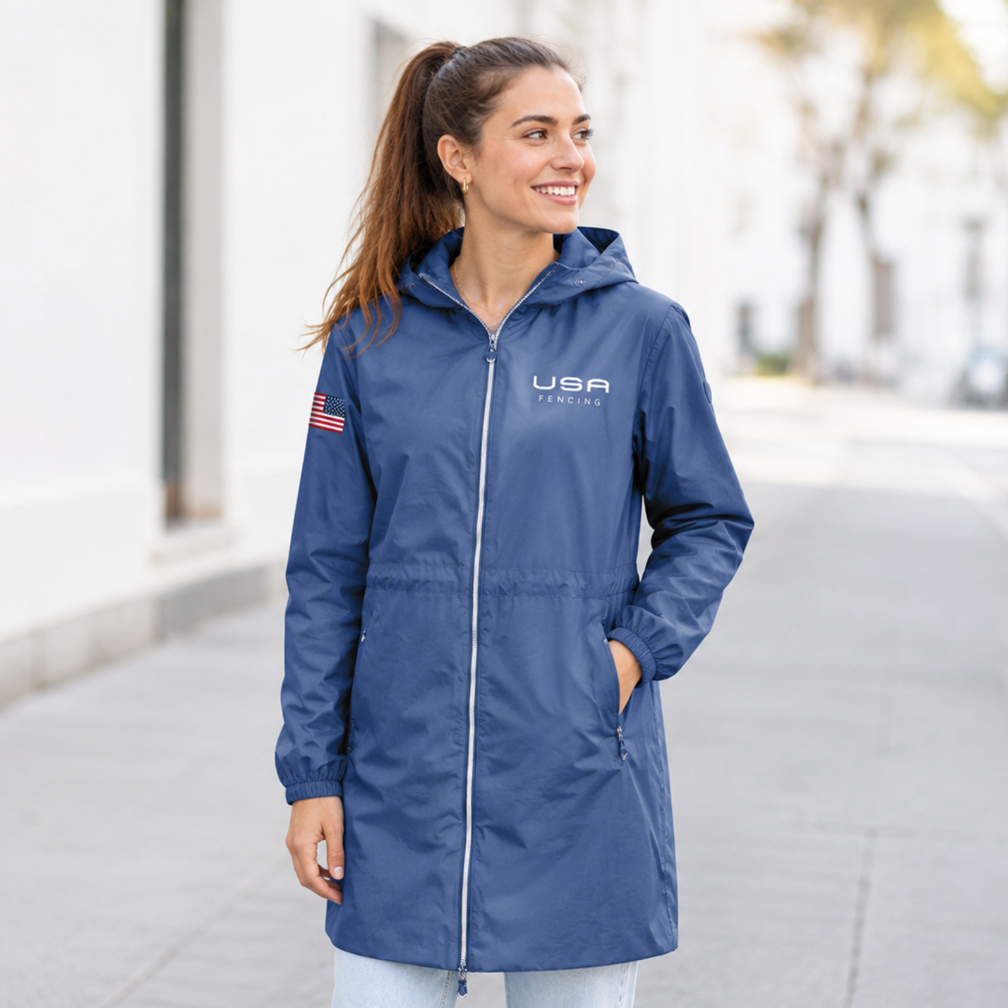 USA Fencing Save the Duck Fleur Jacket