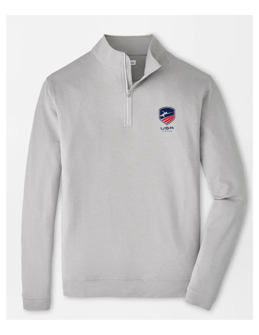 Peter Millar Perth Mélange Performance Quarter-Zip