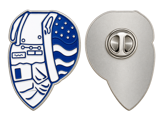 KM Fencing Lapel Pin