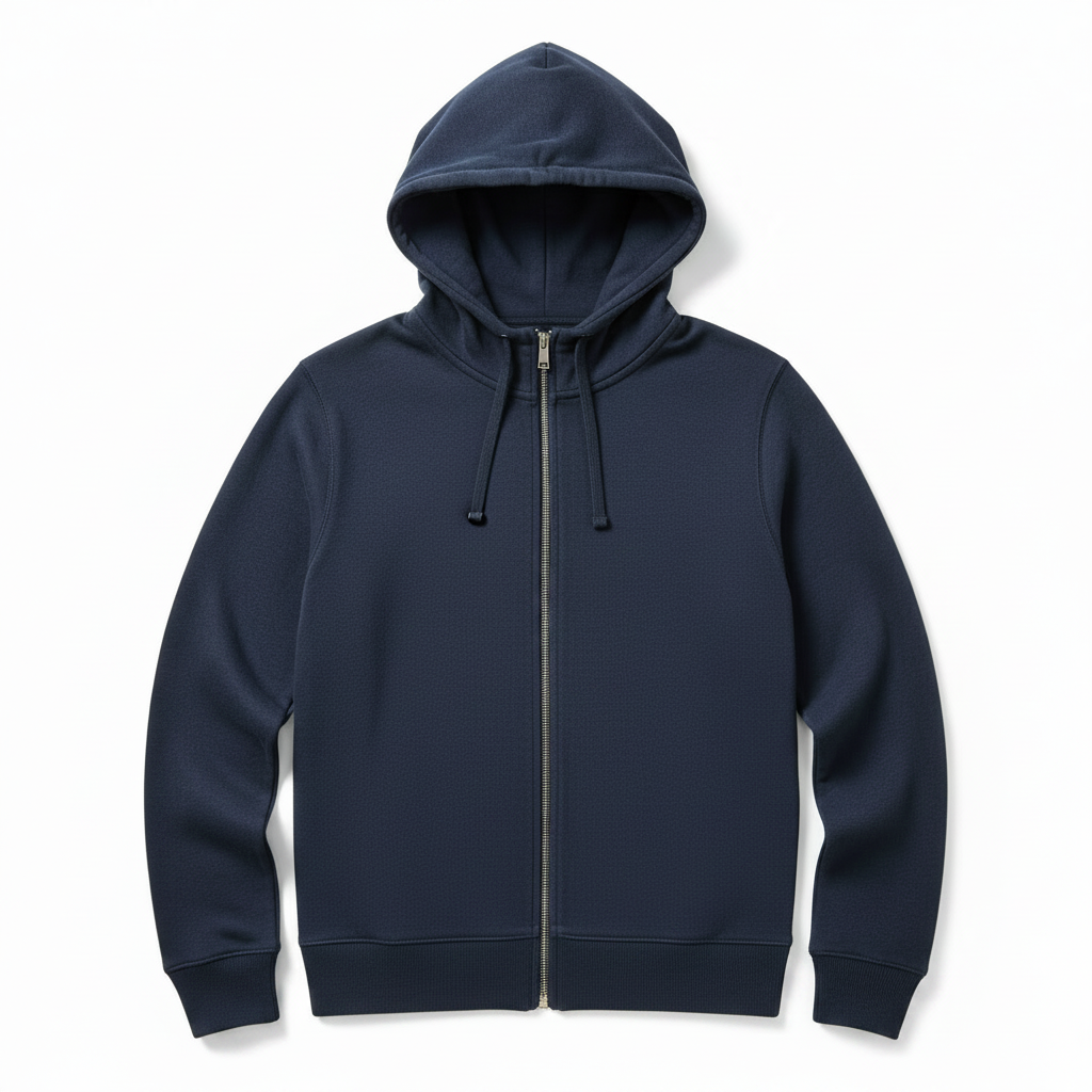 Blank Custom Hooded Full Zip