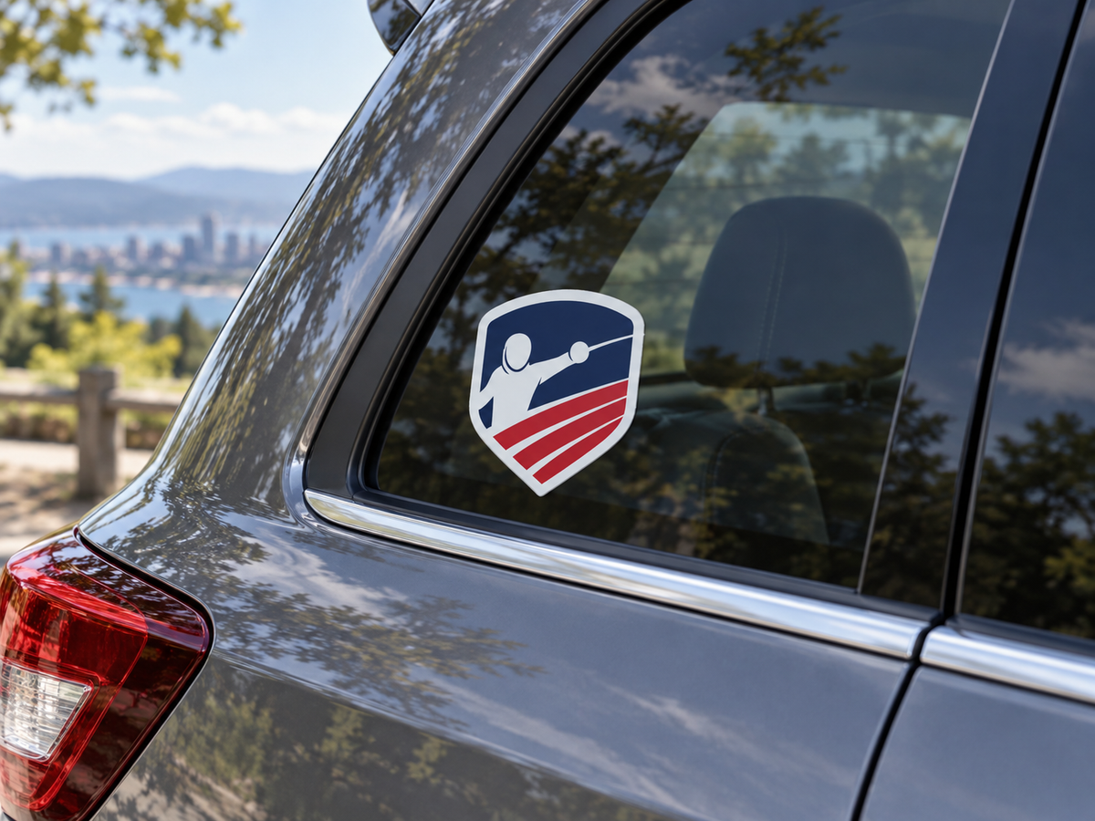 Official Logo Window Cling