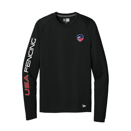 USA FENCING LONG SLEEVE TEK TEE