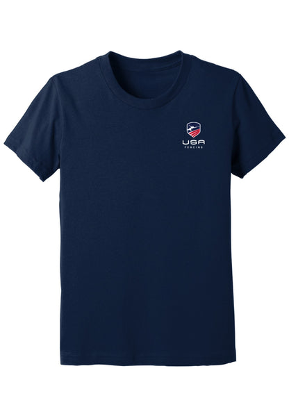 Official Logo USA Fencing Youth Tee