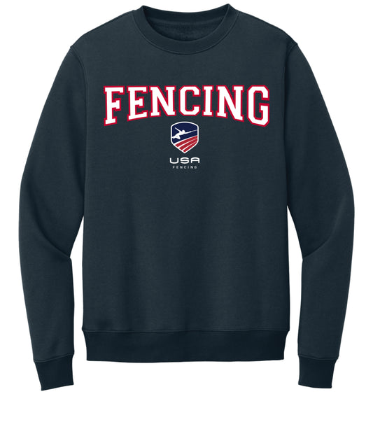 Fencing Block Crewneck
