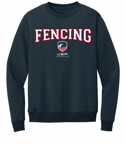 Parafencing Block Crewneck