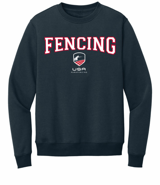 Parafencing Block Crewneck
