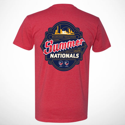 Summer Nationals 2025 Event Logo T-Shirt