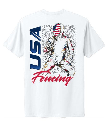 USA Fencer Graphic Tee