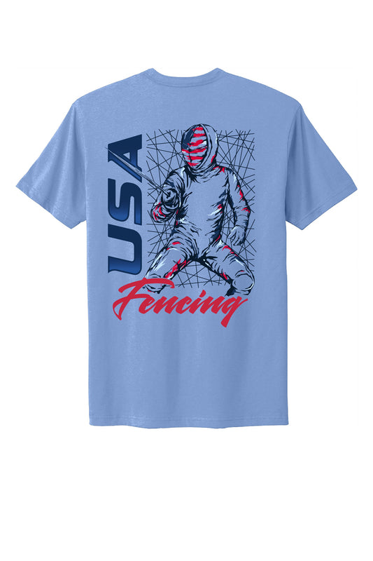 USA Fencer Graphic Tee