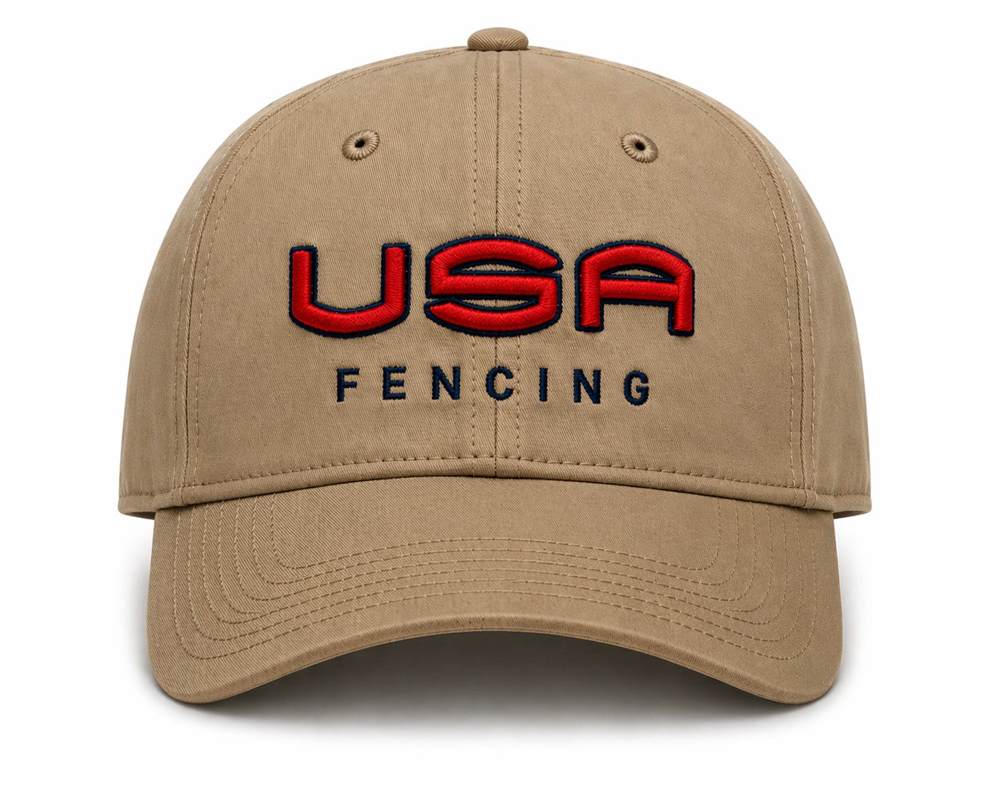 USA FENCING PUFF EMBROIDERED HAT