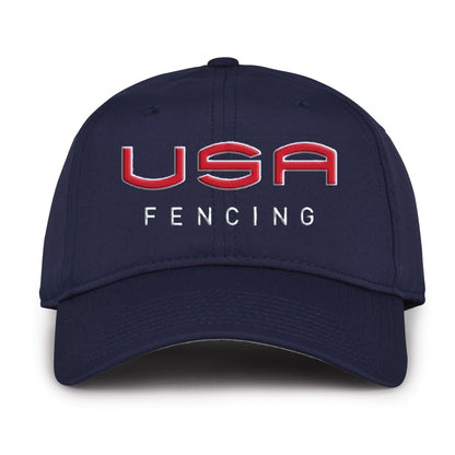 USA Fencing Puff Embroidered Hat