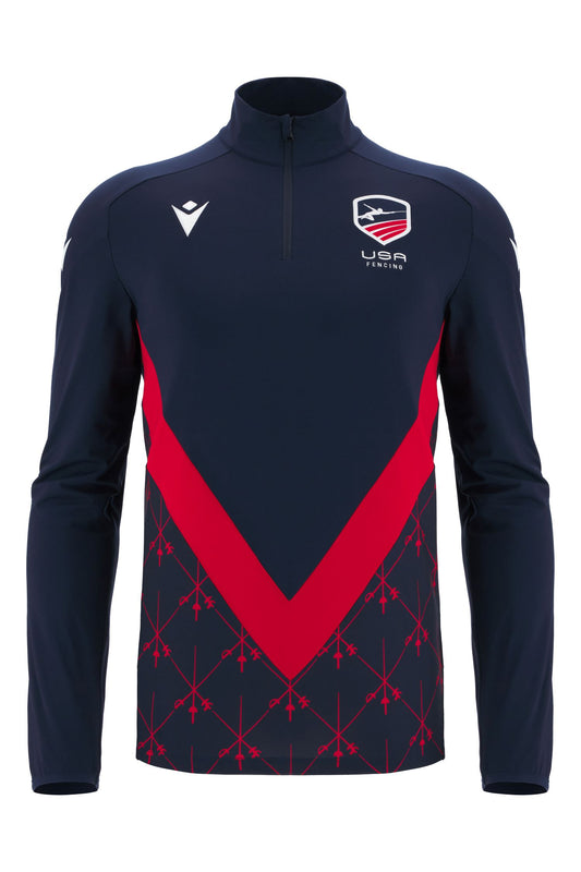 Macron USA Fencing 1/4 Zip