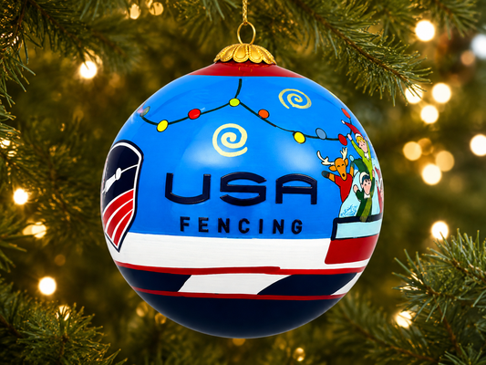En Guard Holiday Ornament