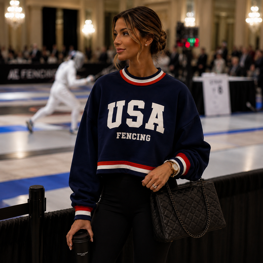 USA Block Crewneck